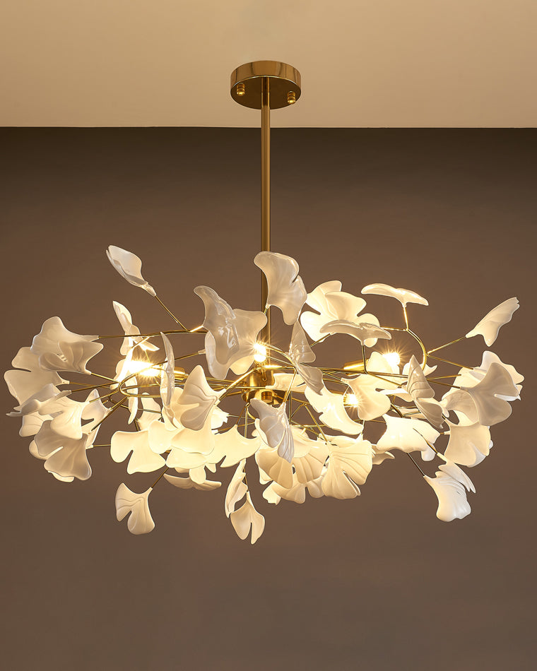 WOMO Lustre Feuille de Ginkgo Décorative-WM2205