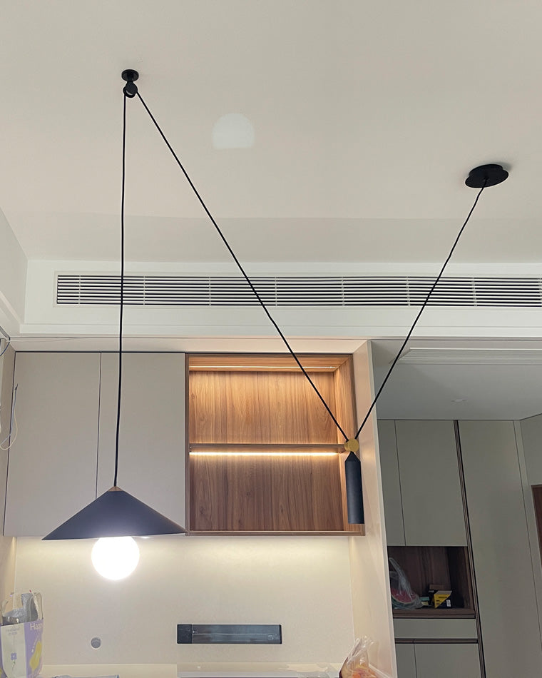 WOMO Suspension Metal salle à Manger Orientable-WM2230