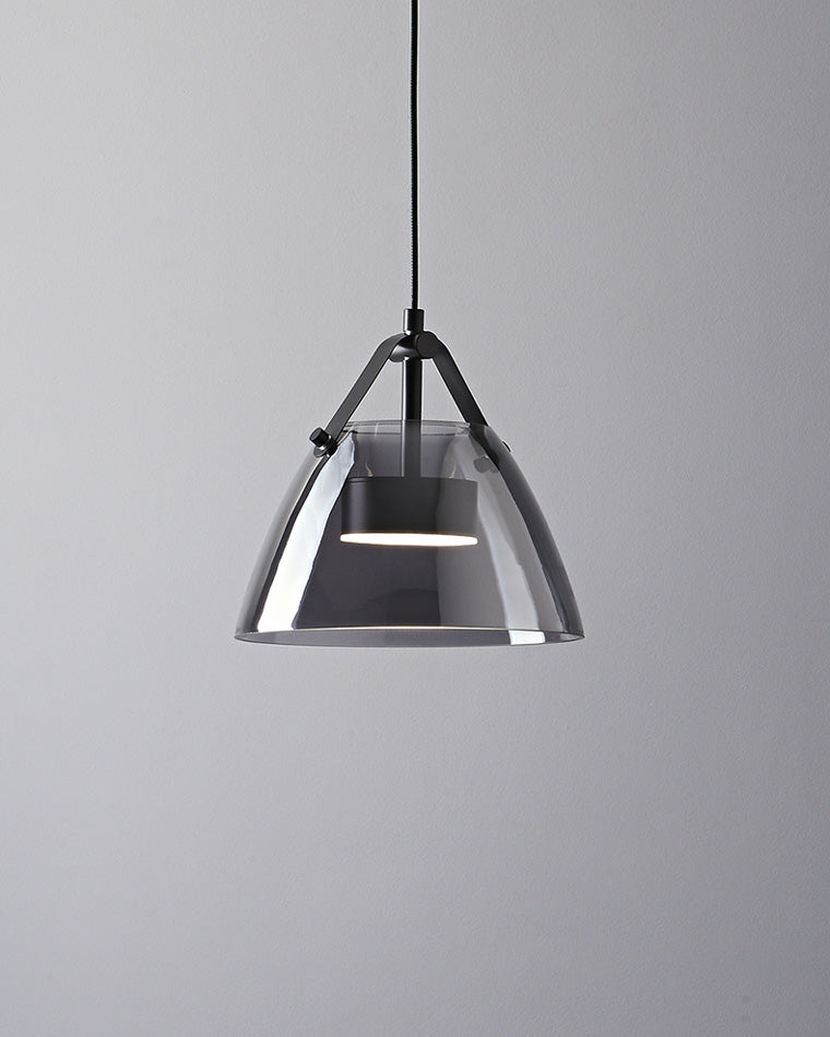 WOMO 3 Light Suspension en verre fumé-WM2238