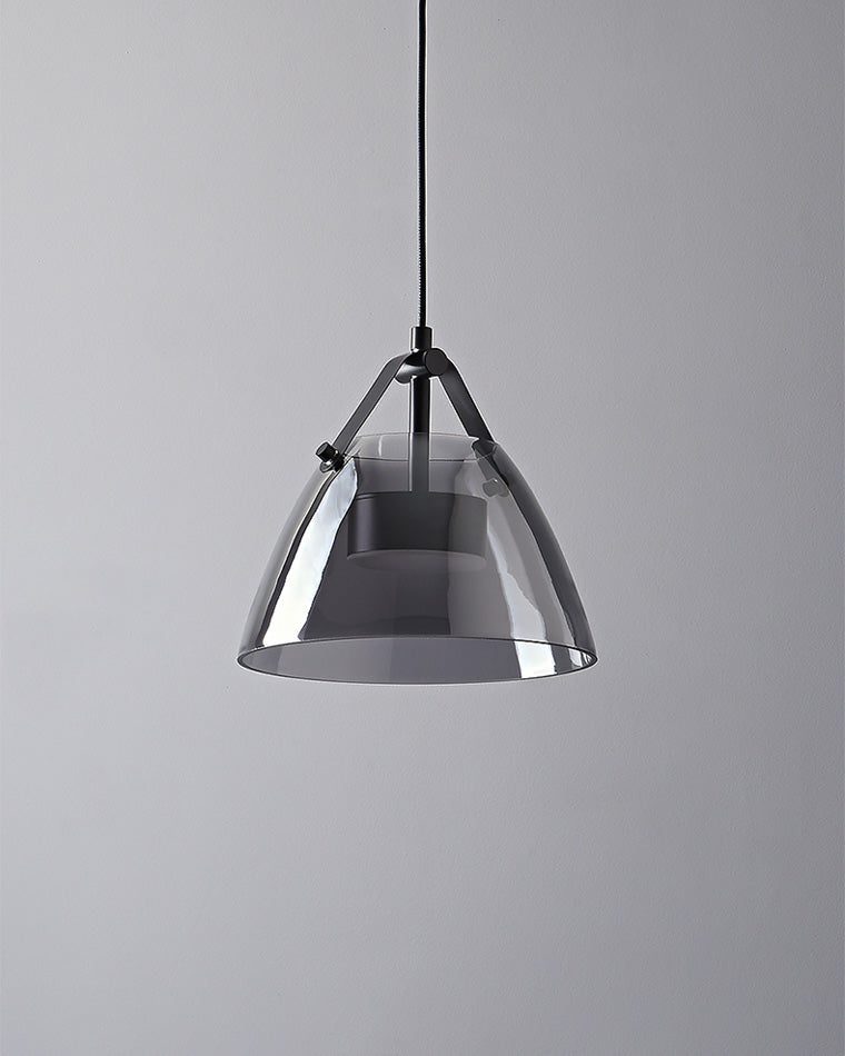 WOMO 3 Light Suspension en verre fumé-WM2238