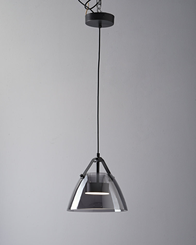 WOMO 3 Light Suspension en verre fumé-WM2238