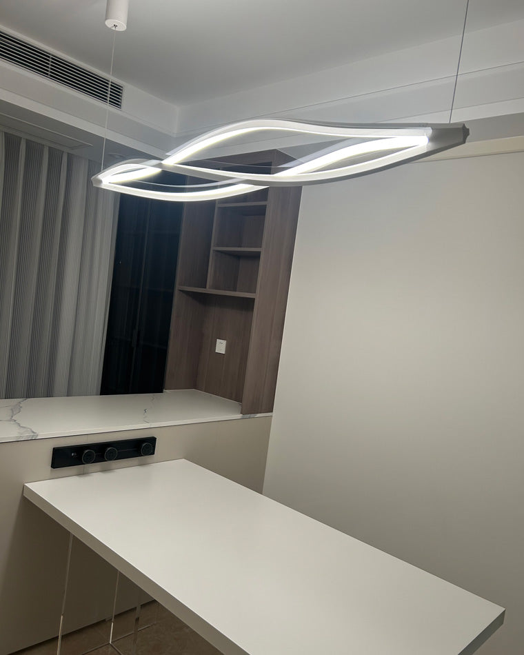 WOMO Lustre Spirale Led Noir/Blanc-WM2245