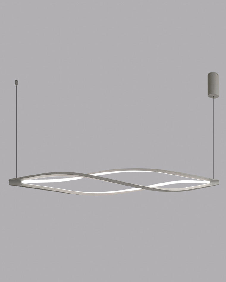 WOMO Lustre Spirale Led Noir/Blanc-WM2245