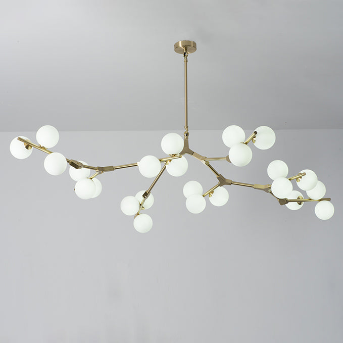 WOMO Lustre Boule Branche Verre-WM2254