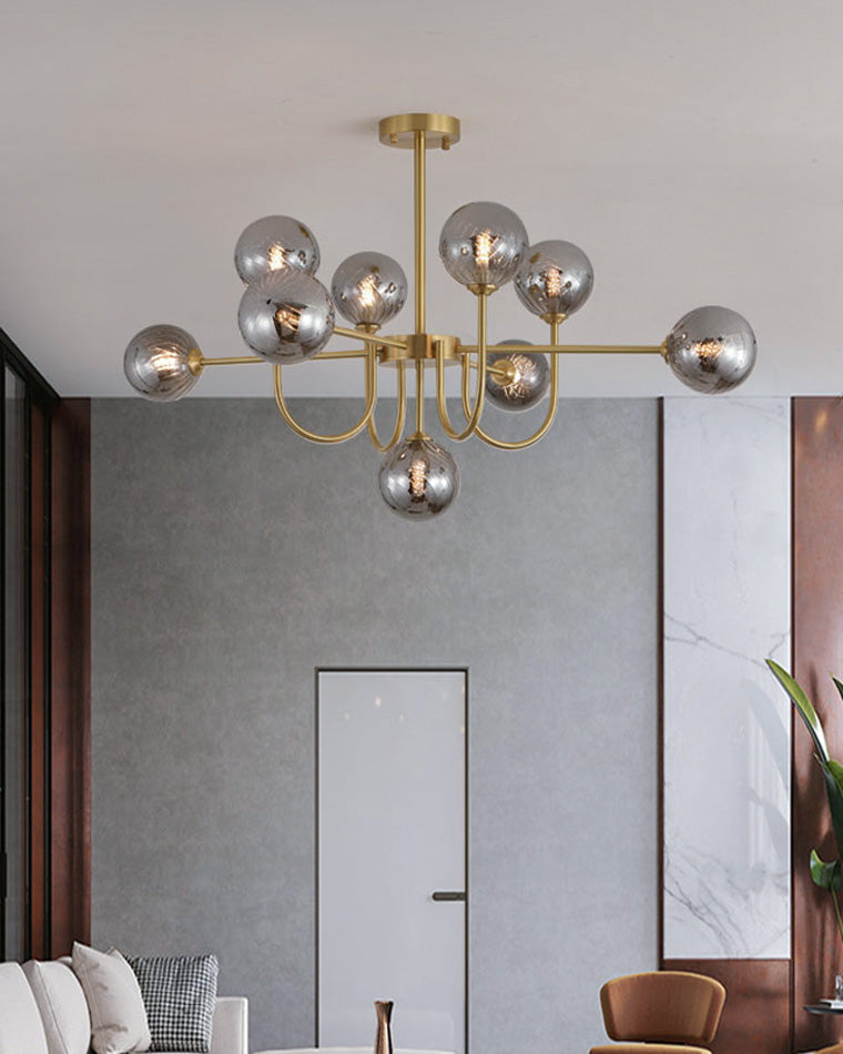 WOMO Lustre Branche Boule en Verre-WM2255