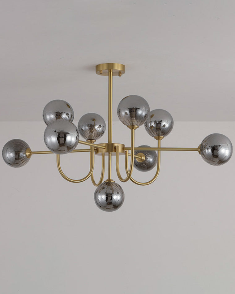 WOMO Lustre Branche Boule en Verre-WM2255