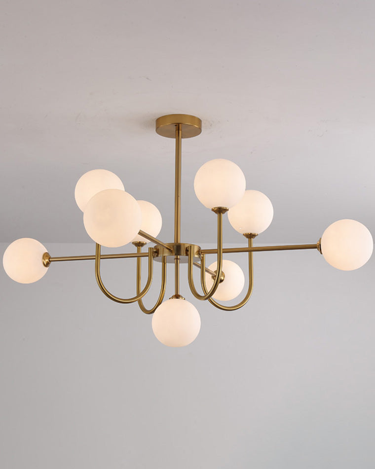 WOMO Lustre Branche Boule en Verre-WM2255