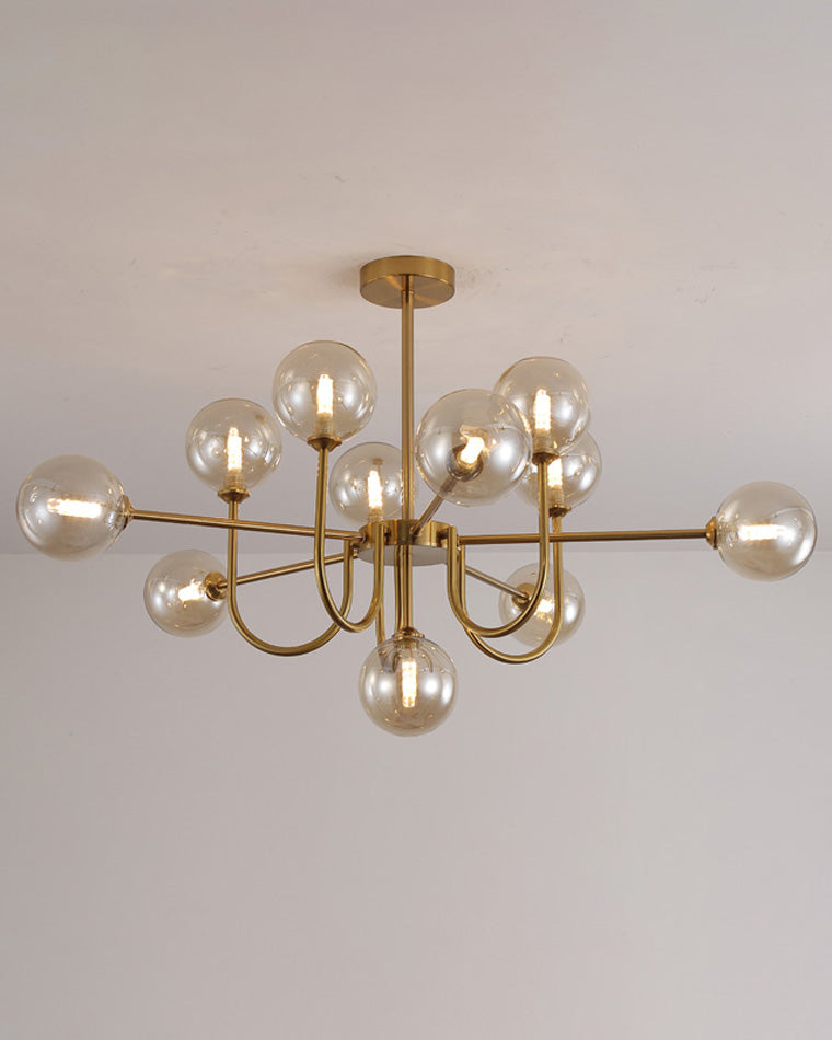 WOMO Lustre Branche Boule en Verre-WM2255