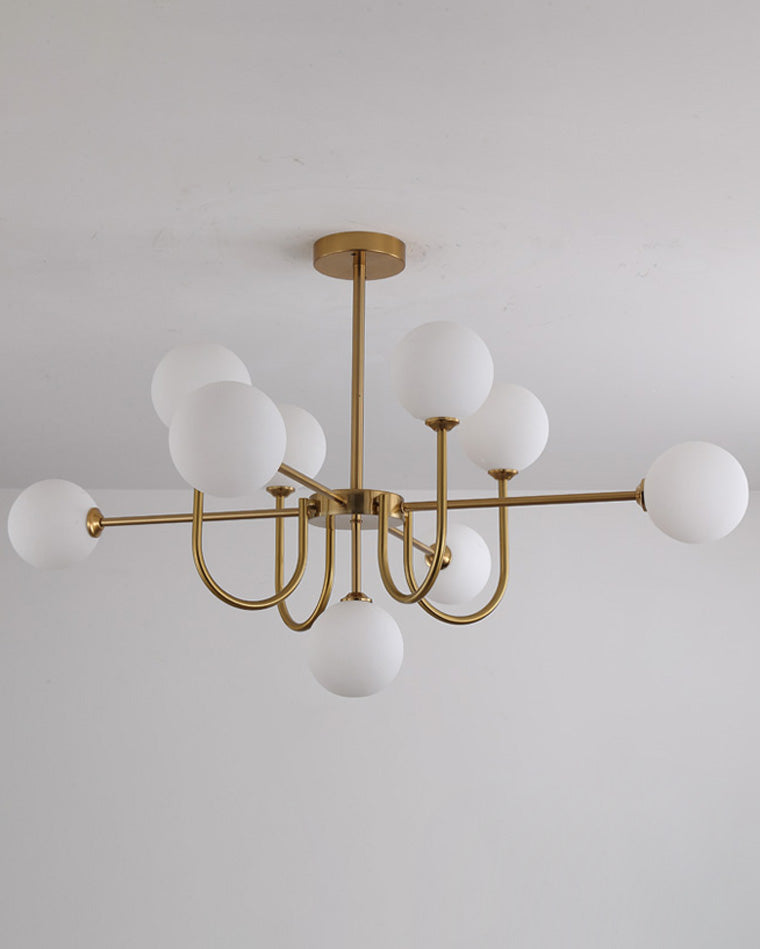 WOMO Lustre Branche Boule en Verre-WM2255