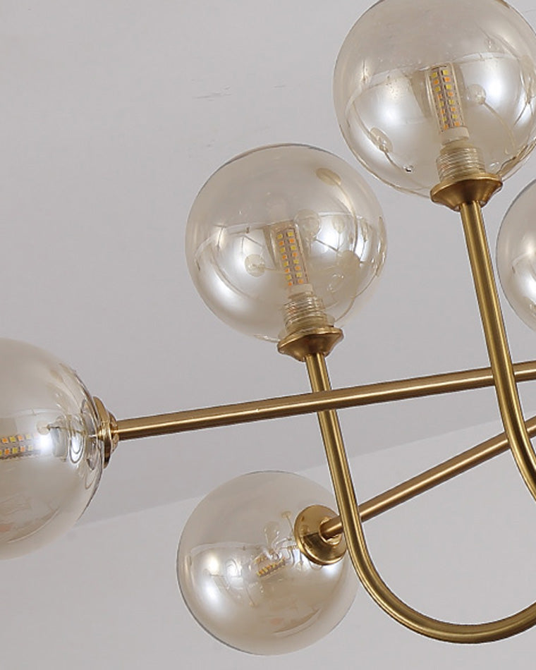 WOMO Lustre Branche Boule en Verre-WM2255