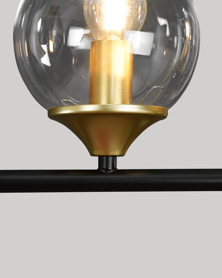 WOMO Lustre lineaire Boule Verre - WM2257