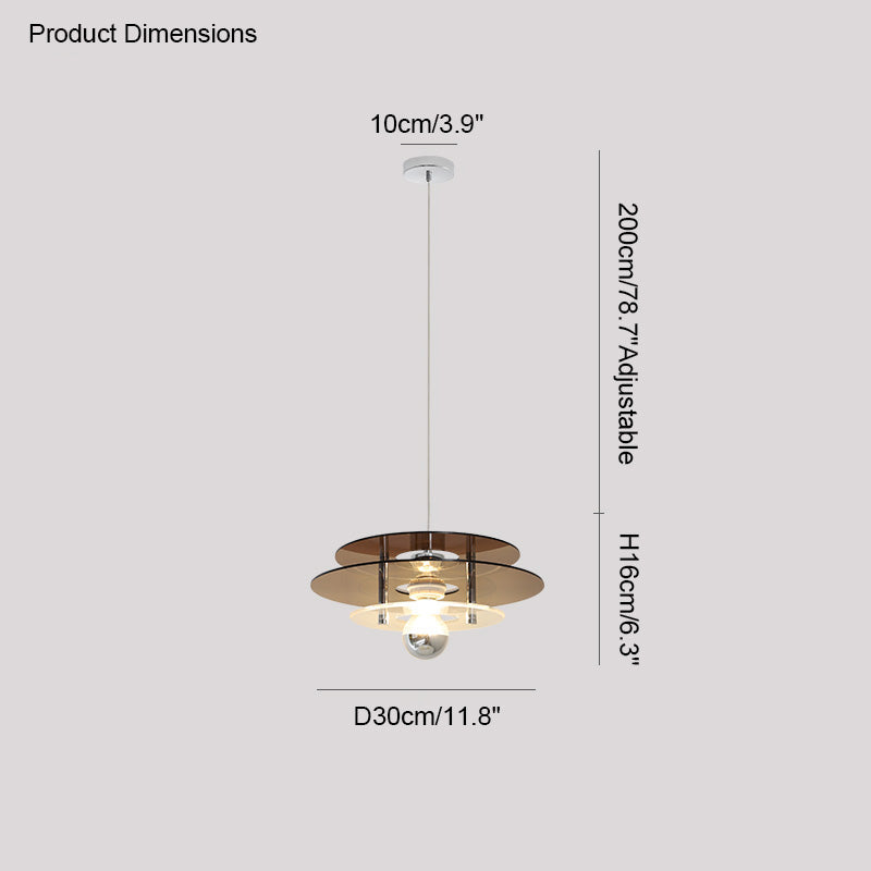 WOMO Suspension Petite Colorée Design-WM2098