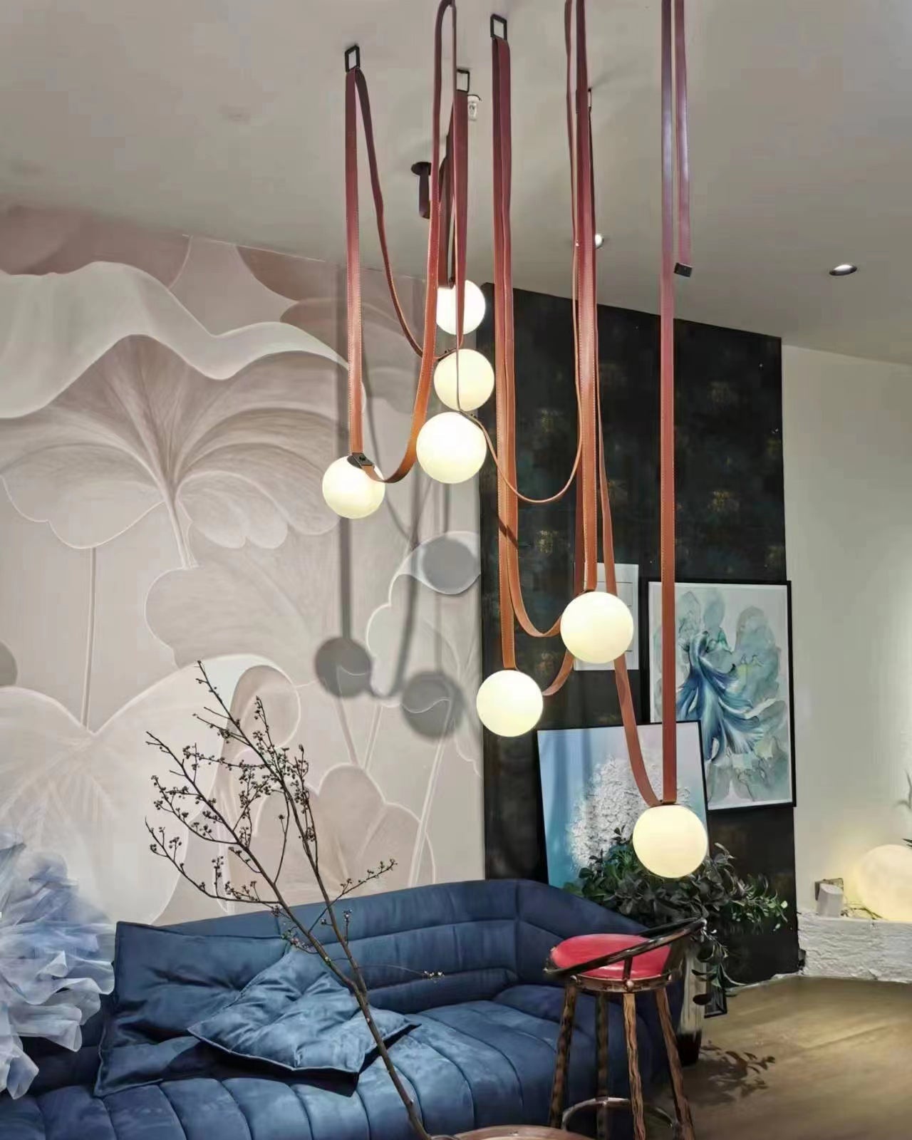 WOMO Spider Chandelier Glass Ball-WM2311