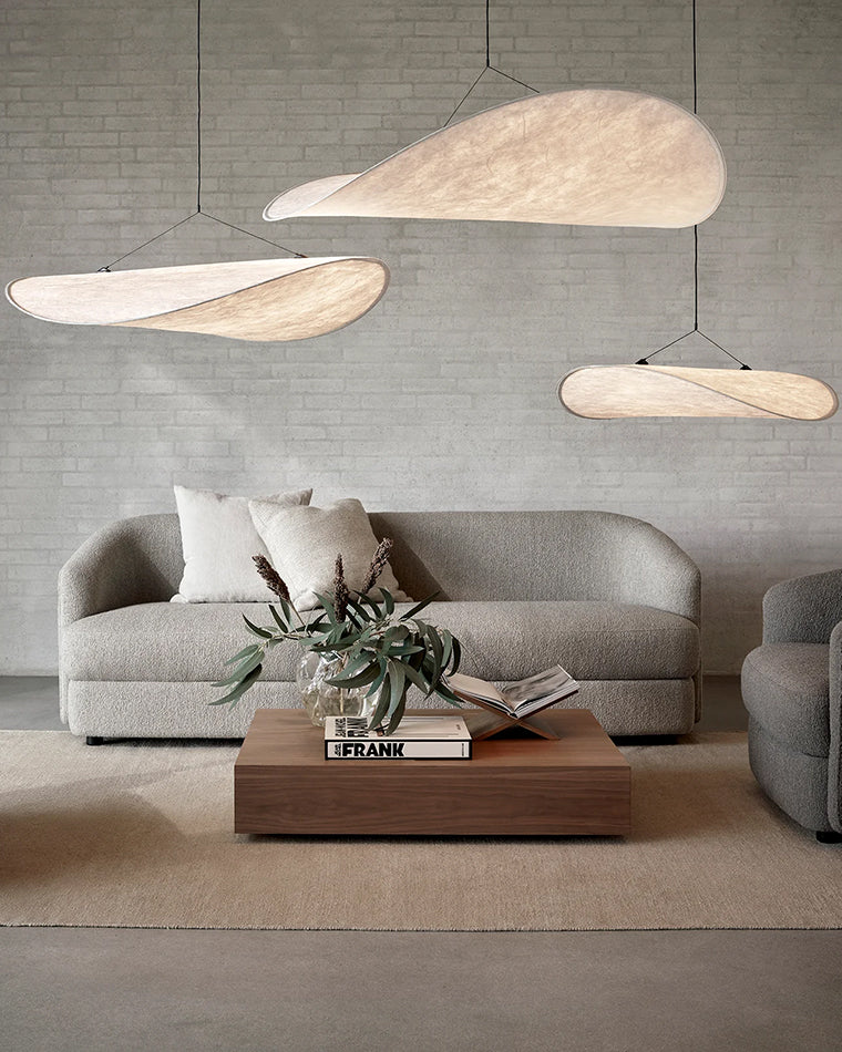 WOMO Suspension Nuage en Papier Beige-WM2316