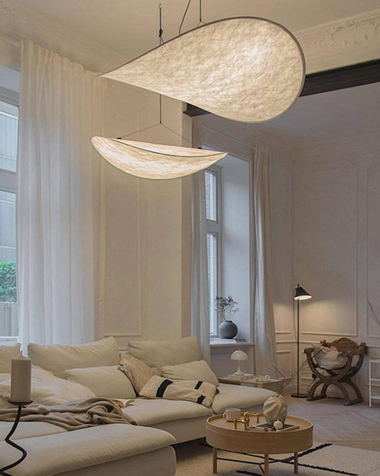 WOMO Suspension Nuage en Papier Beige-WM2316