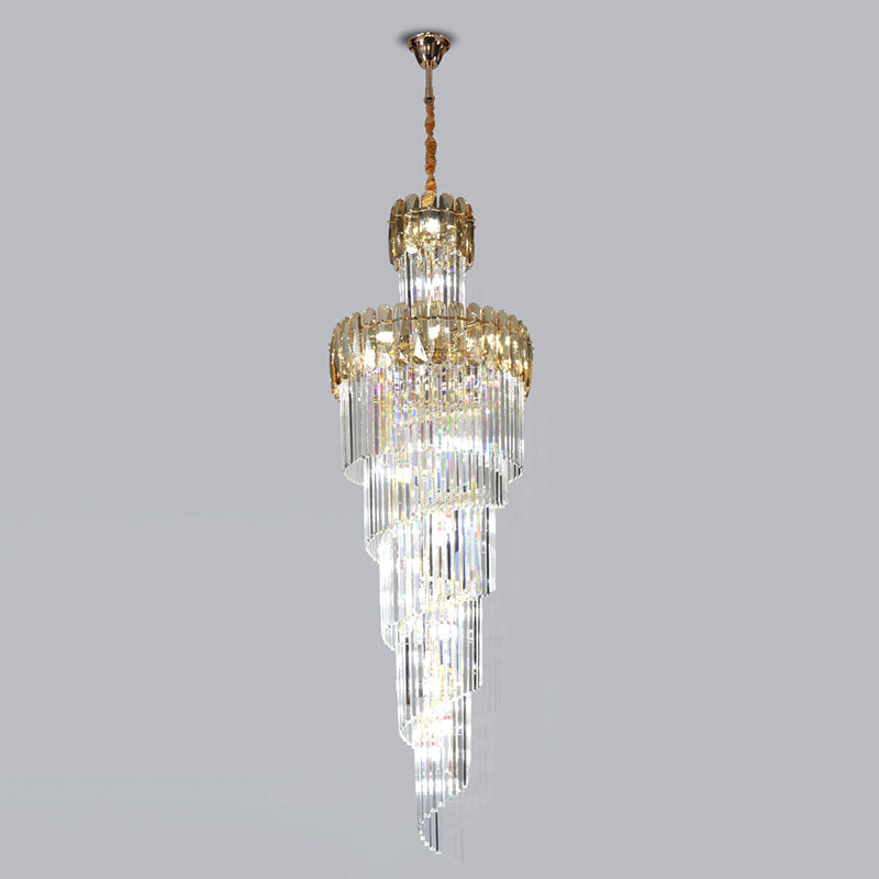 Lustre en cristal en cascade WOMO-WM2387