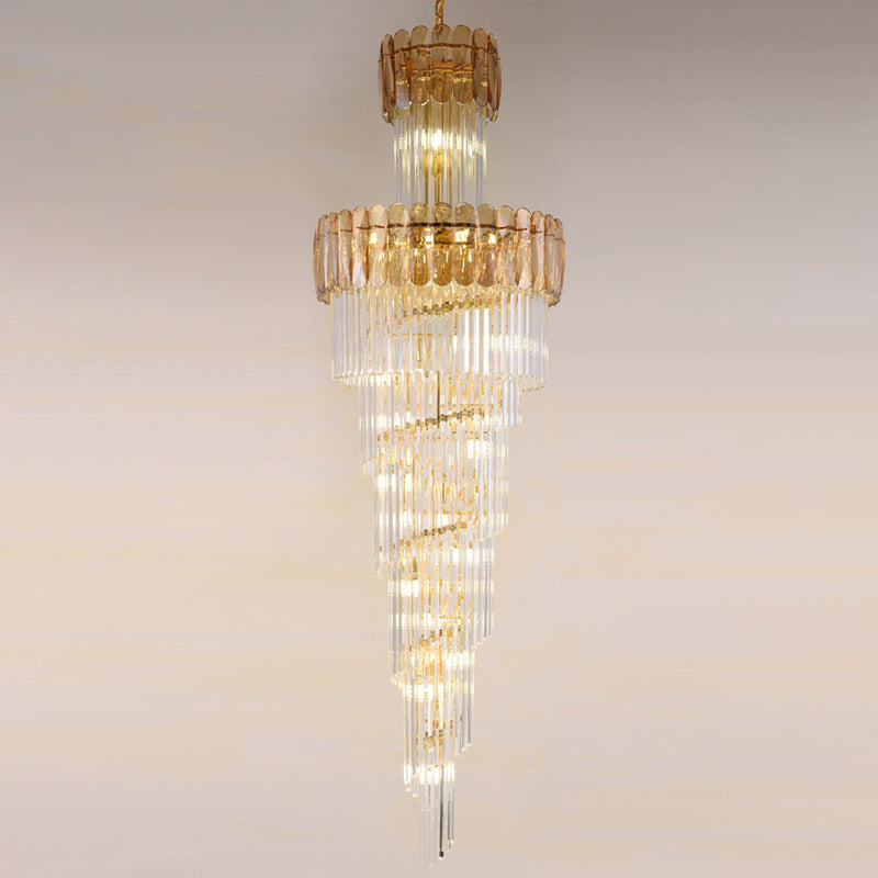 Lustre en cristal en cascade WOMO-WM2387