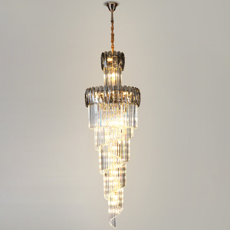 Lustre en cristal en cascade WOMO-WM2387