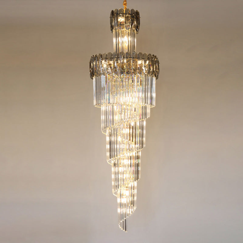 Lustre en cristal en cascade WOMO-WM2387
