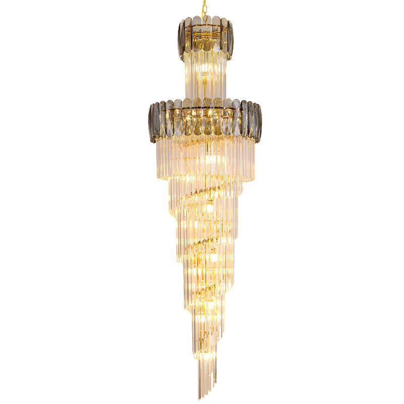 Lustre en cristal en cascade WOMO-WM2387