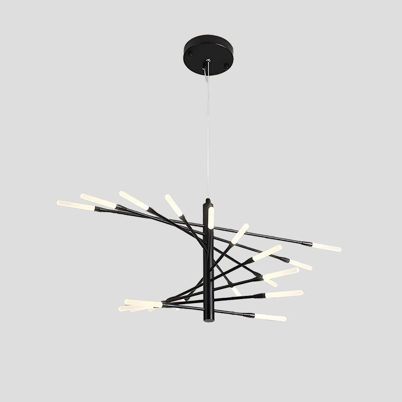 WOMO Multiple Spiral Modern Living Room Chandelier-WM2408