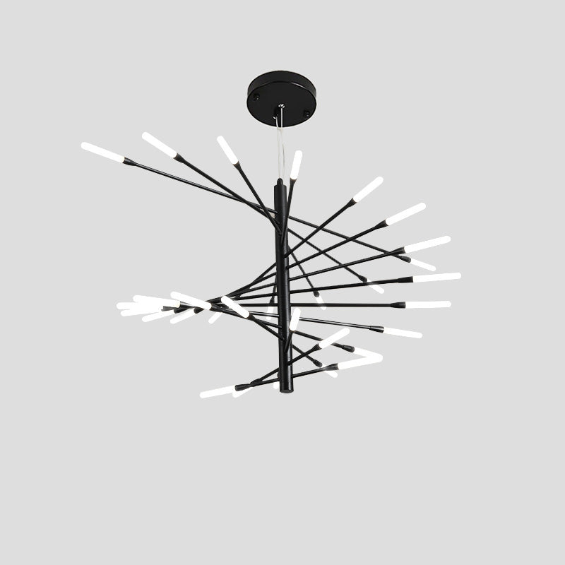 WOMO Multiple Spiral Modern Living Room Chandelier-WM2408