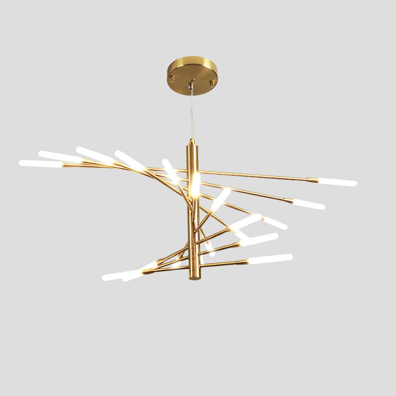 WOMO Multiple Spiral Modern Living Room Chandelier-WM2408