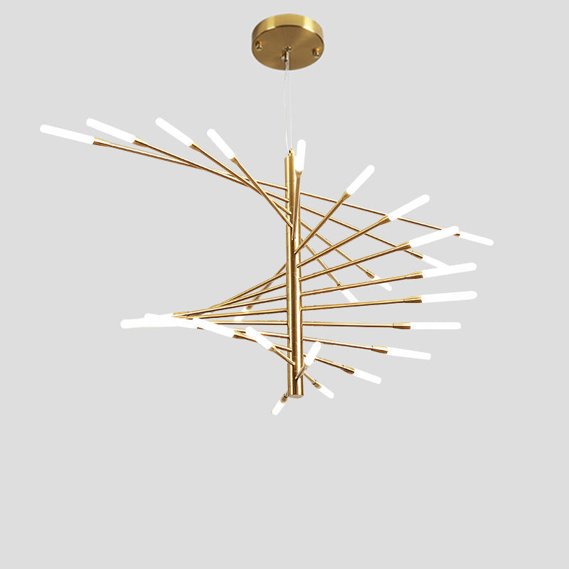 WOMO Multiple Spiral Modern Living Room Chandelier-WM2408