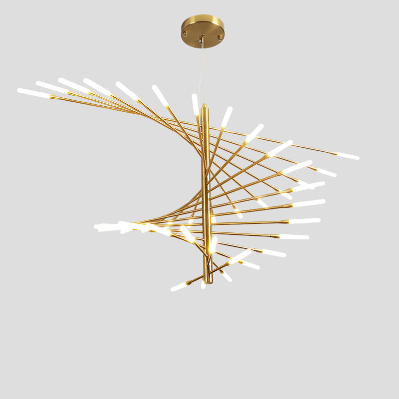WOMO Multiple Spiral Modern Living Room Chandelier-WM2408