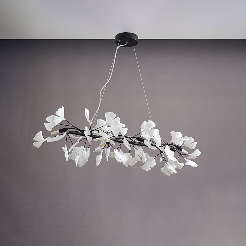 WOMO Lustre Linéaire Feuille de Ginkgo-WM2413