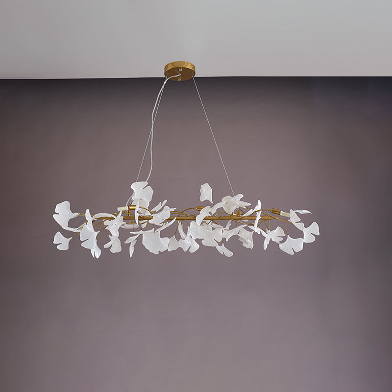 WOMO Lustre Linéaire Feuille de Ginkgo-WM2413