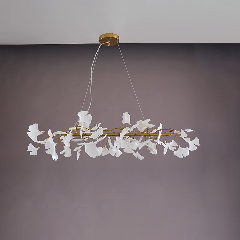 WOMO Lustre Linéaire Feuille de Ginkgo-WM2413