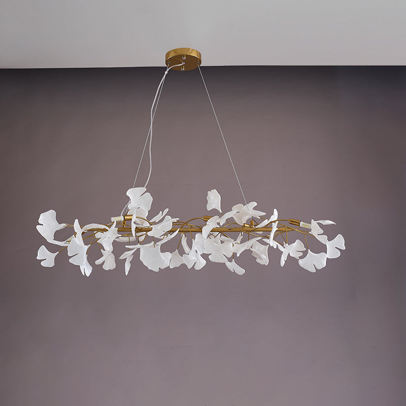 WOMO Lustre Linéaire Feuille de Ginkgo-WM2413
