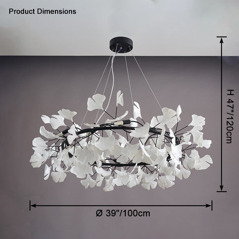 Lustre rond WOMO Gingko-WM2414