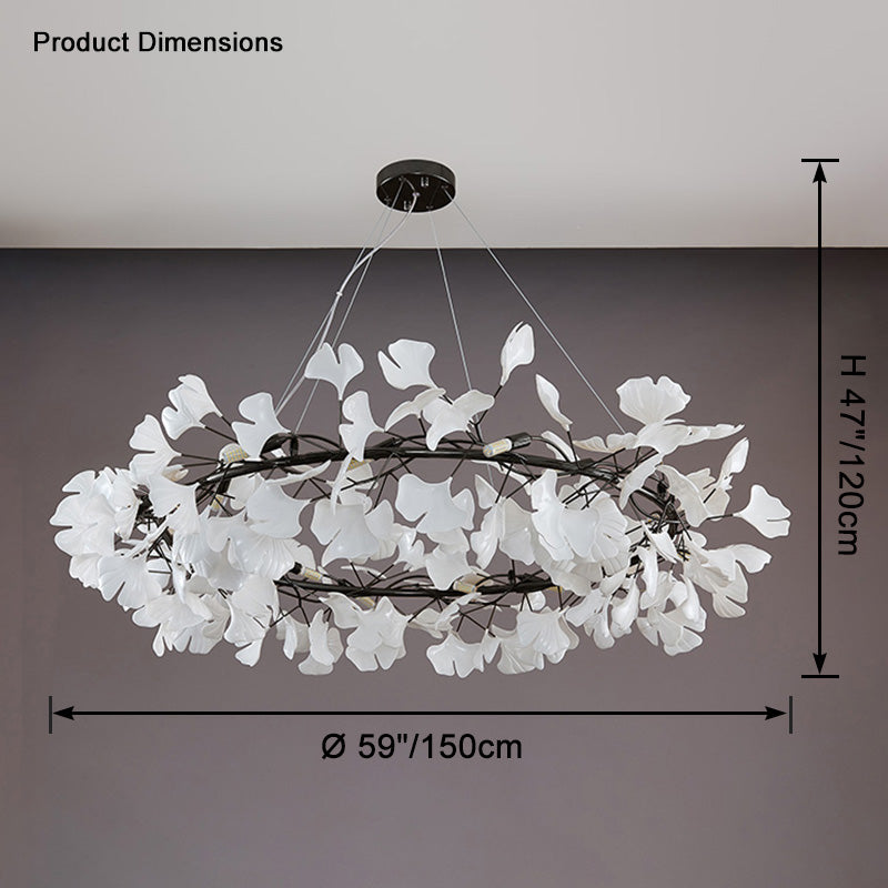 Lustre rond WOMO Gingko-WM2414