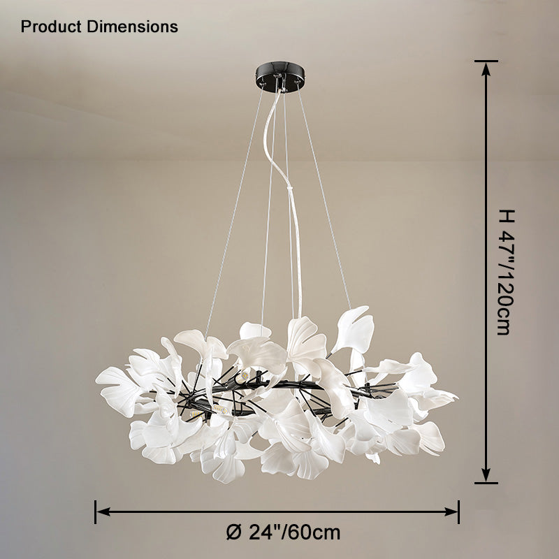 Lustre rond WOMO Gingko-WM2414