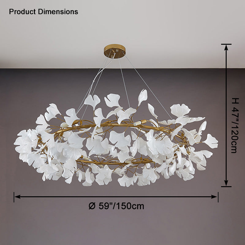 Lustre rond WOMO Gingko-WM2414