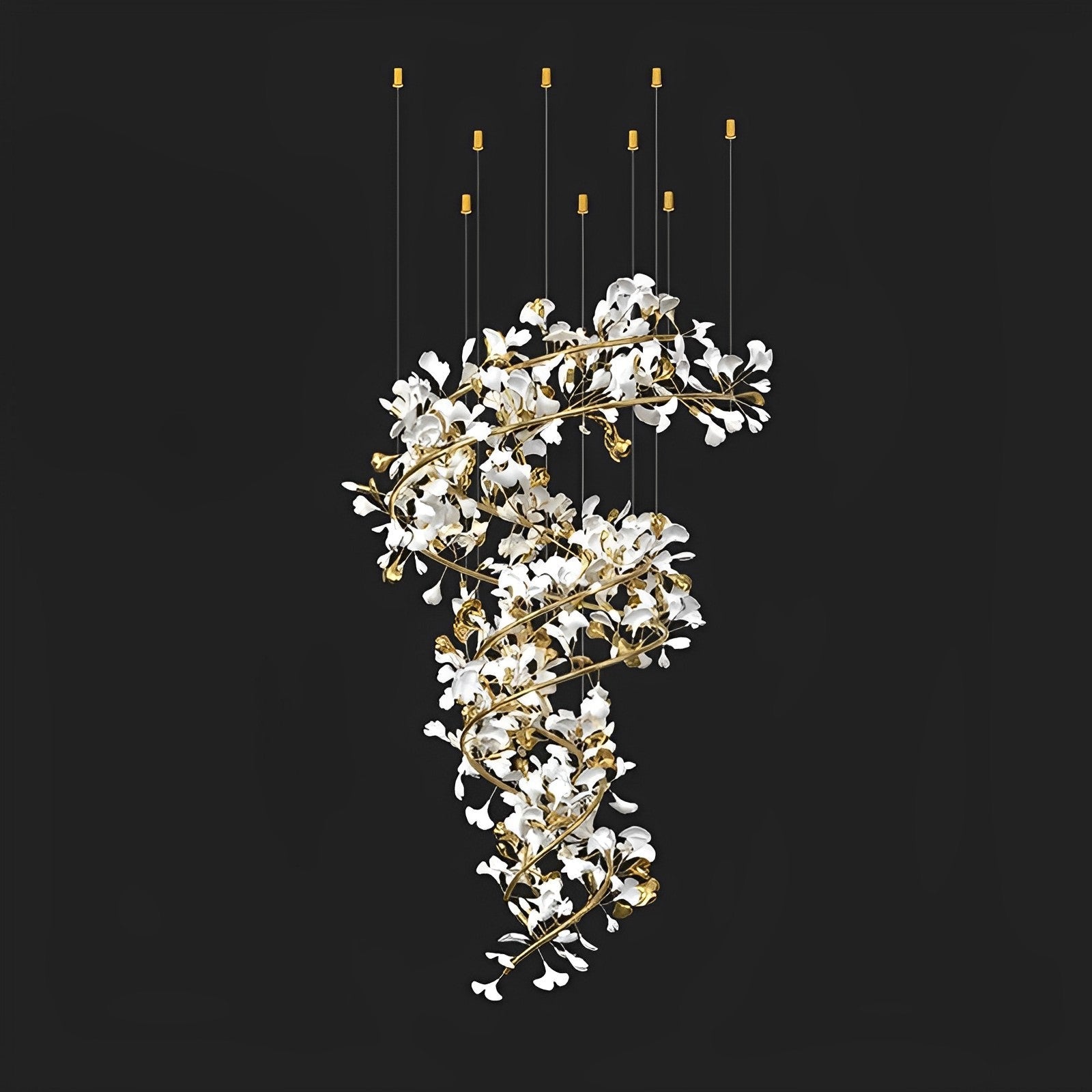 Lustre en spirale WOMO Gingko-WM2423