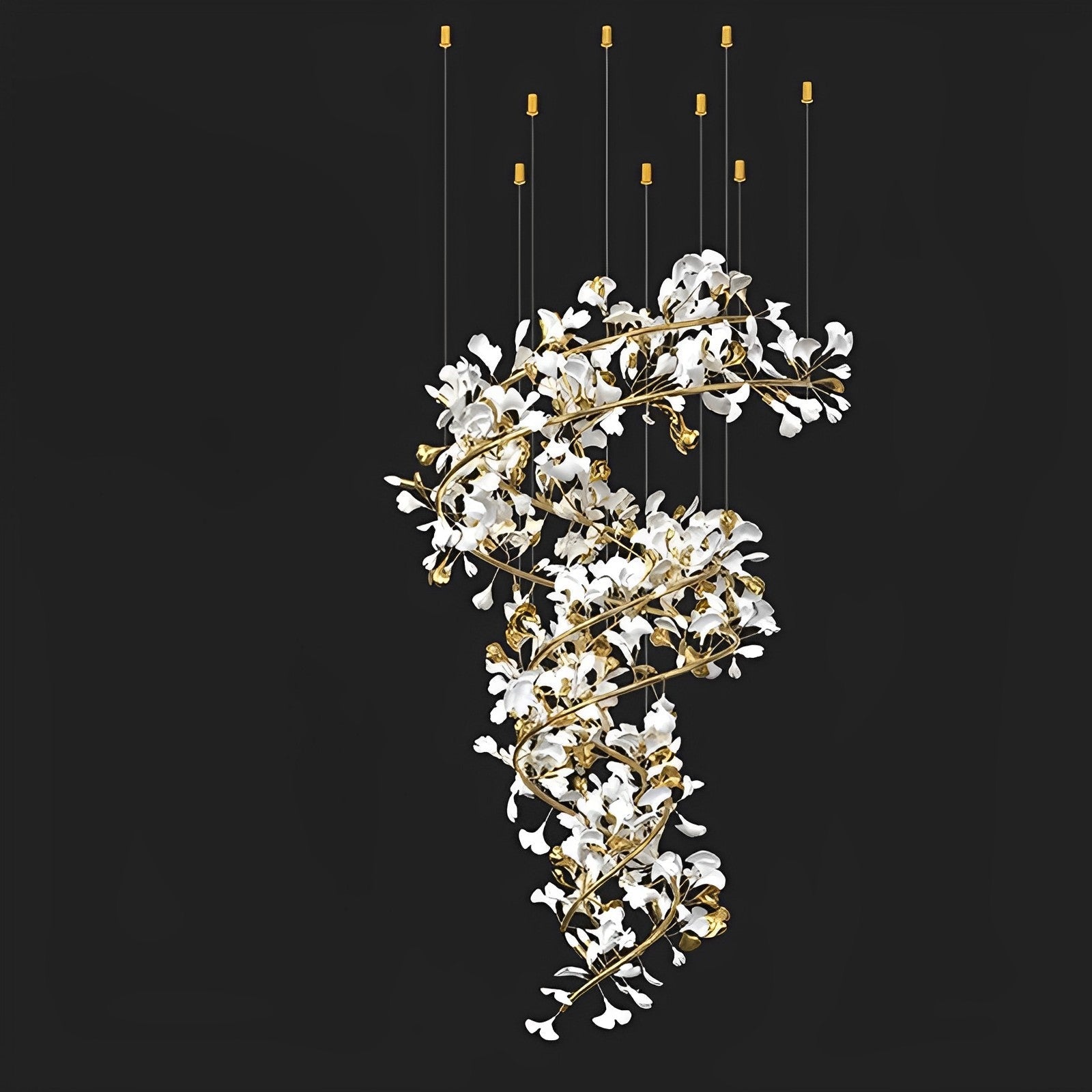 Lustre en spirale WOMO Gingko-WM2423