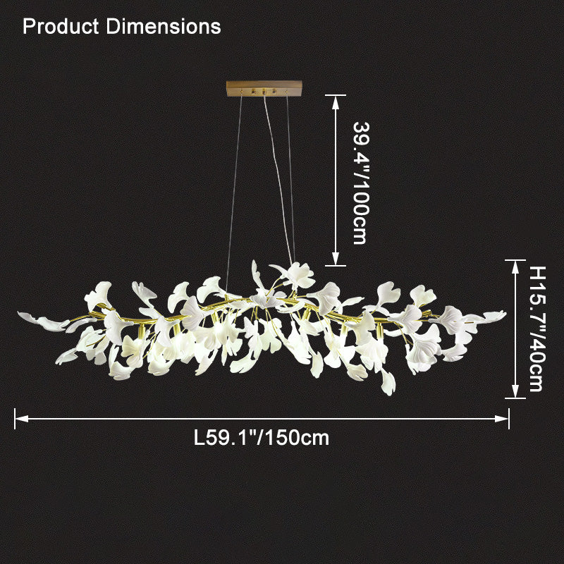 Lustre linéaire WOMO Gingko-WM2433