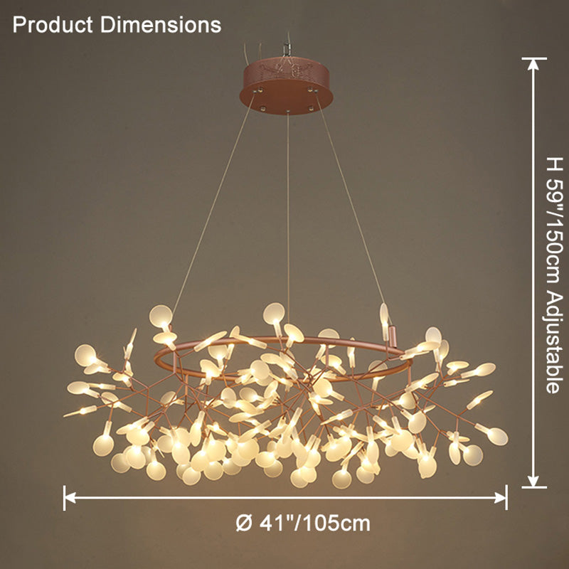 WOMO Lustre Rond Branche Led-WM2435