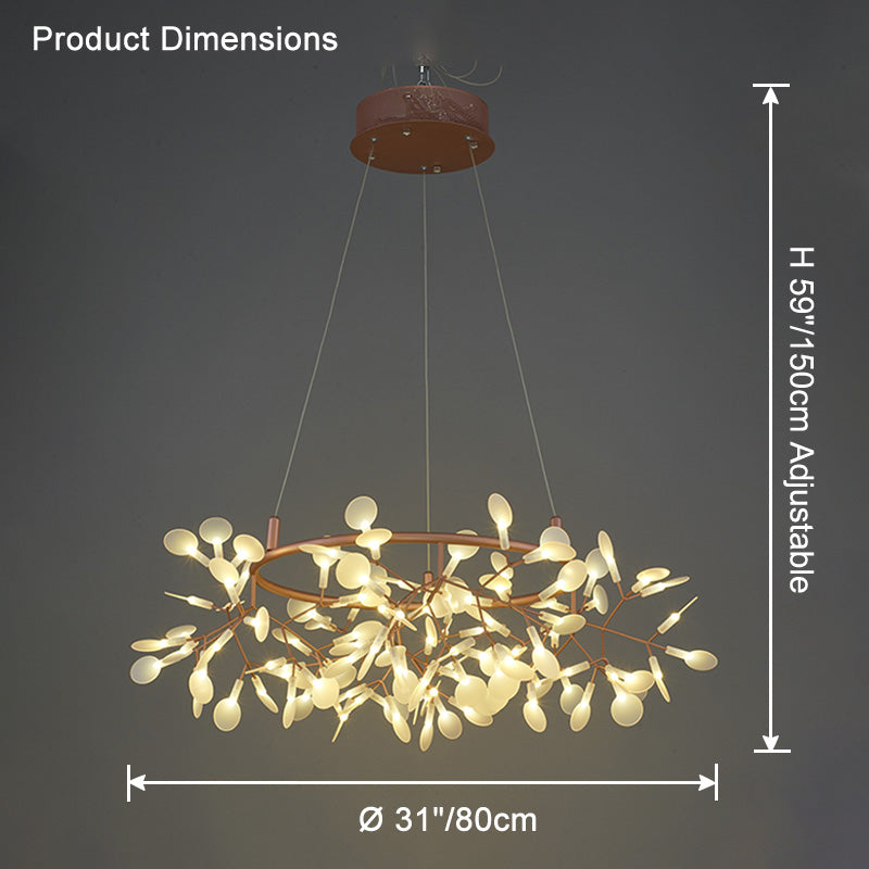 WOMO Lustre Rond Branche Led-WM2435
