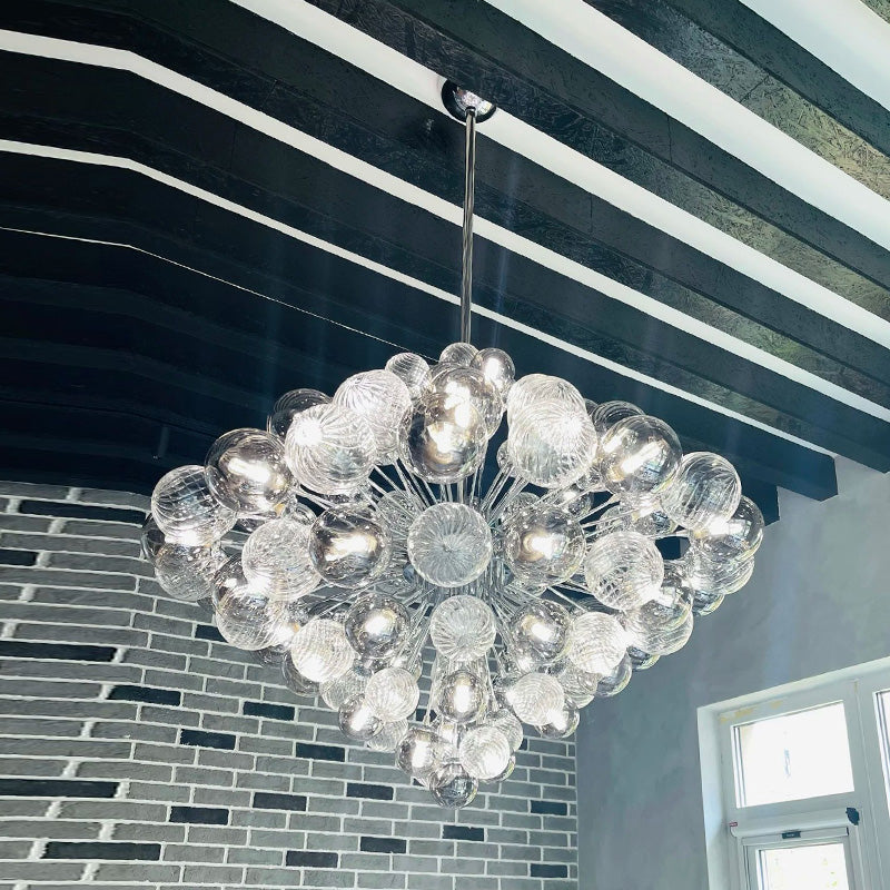 Lustre à bulles de verre WOMO-WM2456
