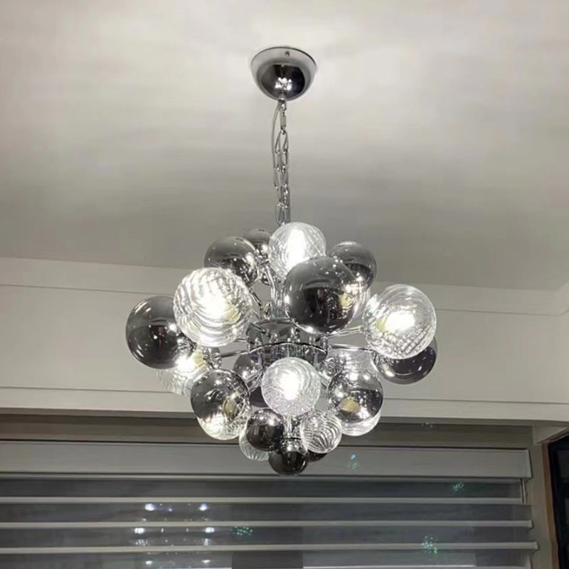 Lustre à bulles de verre WOMO-WM2456