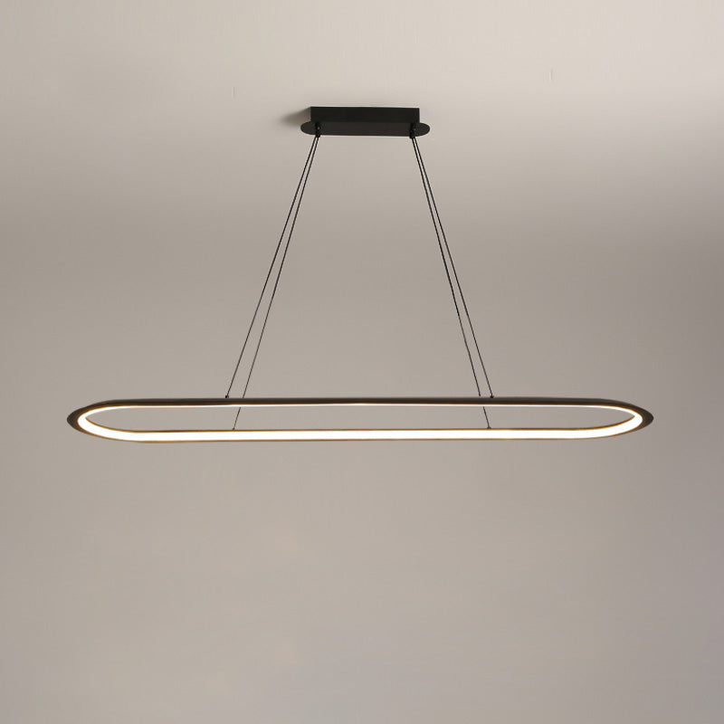 Lustre ovale long WOMO-WM2465