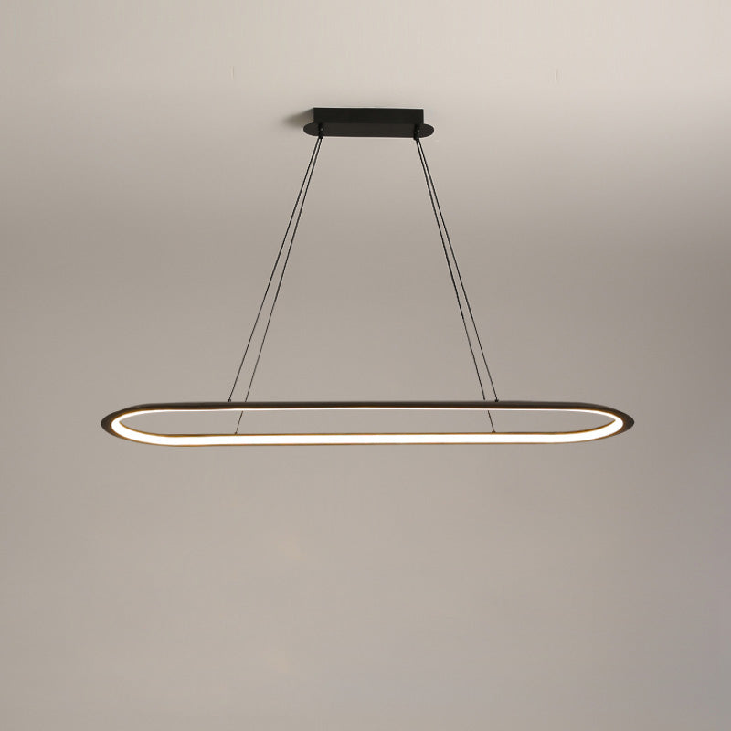 Lustre ovale long WOMO-WM2465