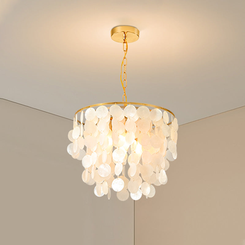 Lustre rond WOMO Capiz-WM2474