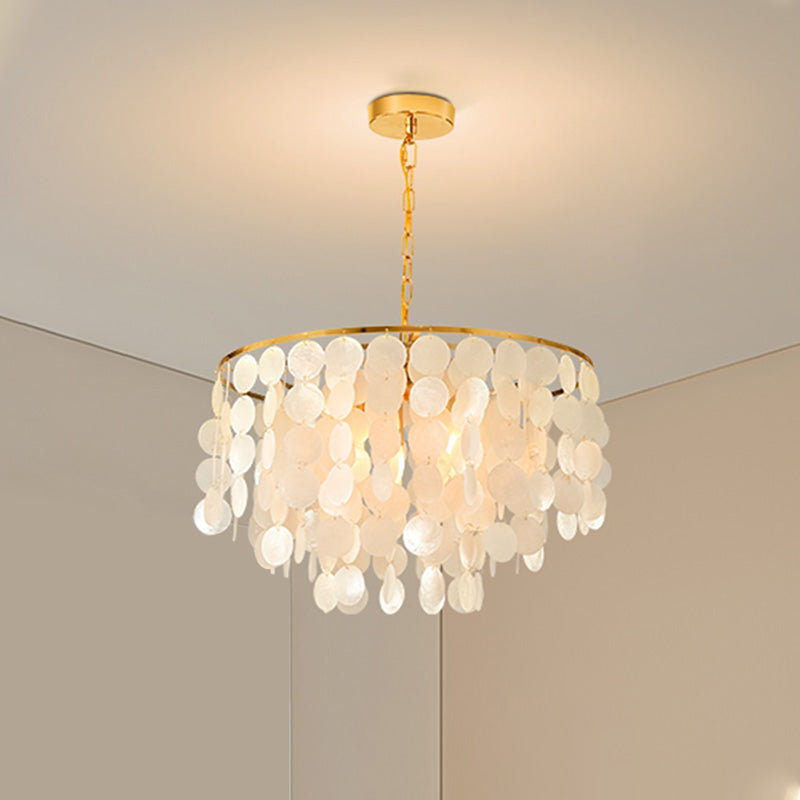 Lustre rond WOMO Capiz-WM2474