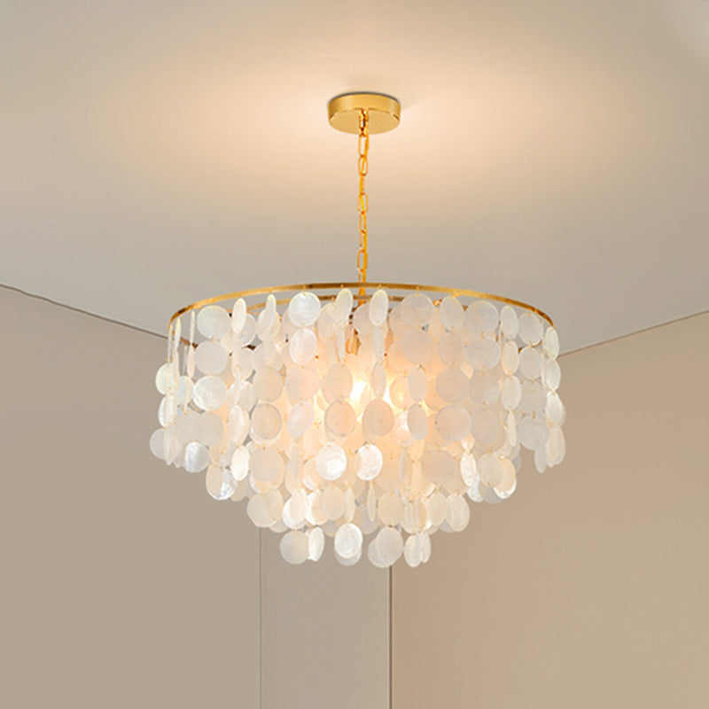 Lustre rond WOMO Capiz-WM2474