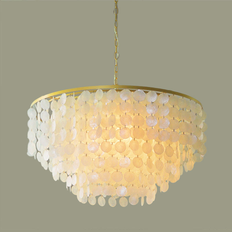 Lustre rond WOMO Capiz-WM2474
